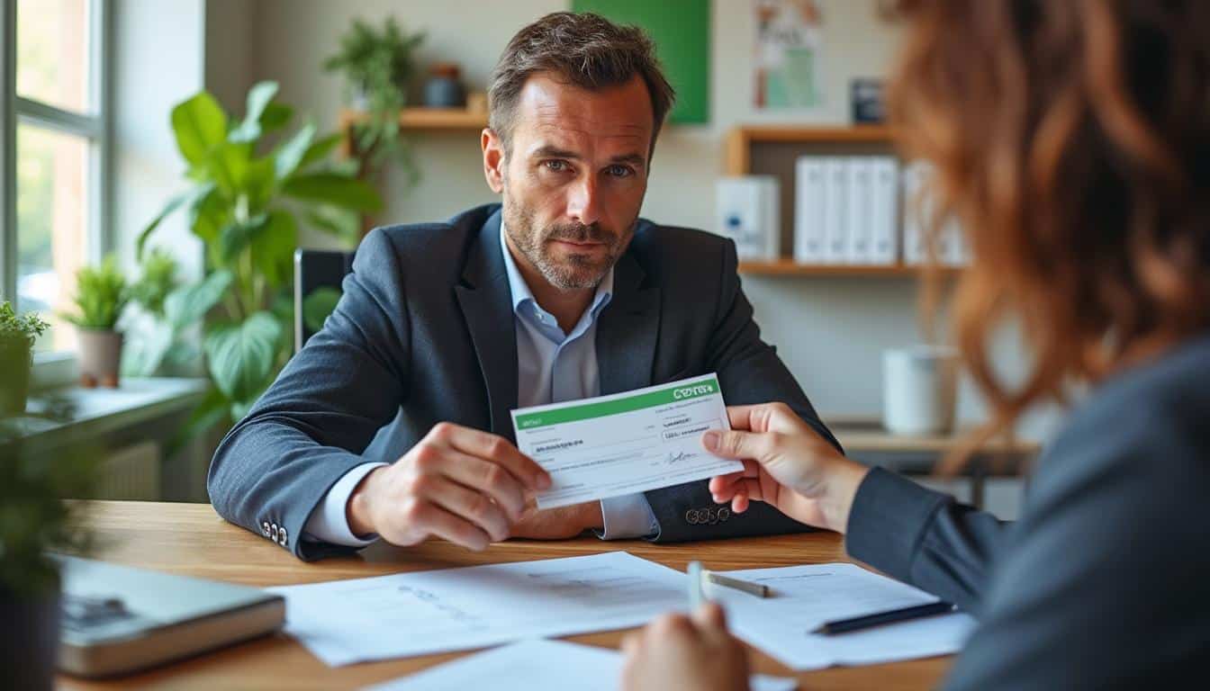 Illustration: Comprendre le fonctionnement du chèque de banque du Crédit Agricole