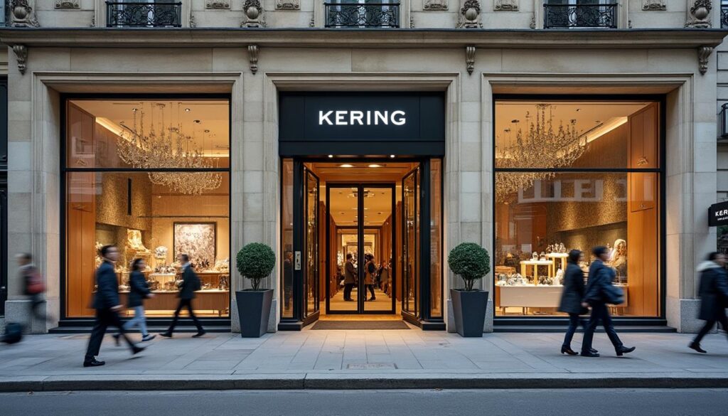Le rôle du groupe Kering dans le CAC 40 du luxe
