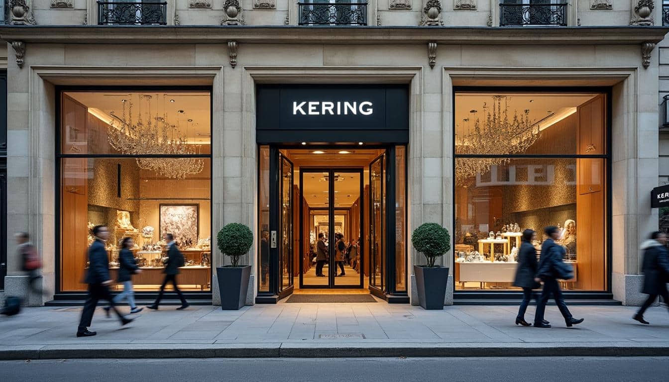 Le rôle du groupe Kering dans le CAC 40 du luxe