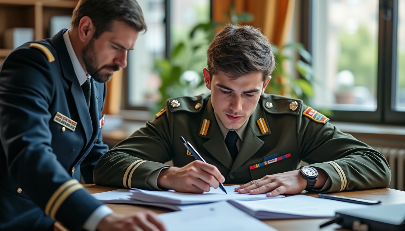 Illustration: Comprendre le rôle du service militaire dans la constitution des droits à la retraite